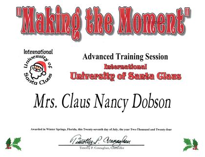Mrs. Claus Nancy: University of Santa Claus
