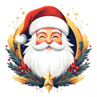 Golden Corner Santa logo